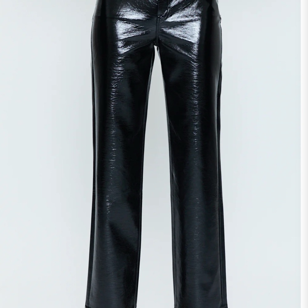 Pistola Glossy Black Pants